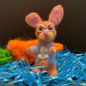 Needle felted Bunny